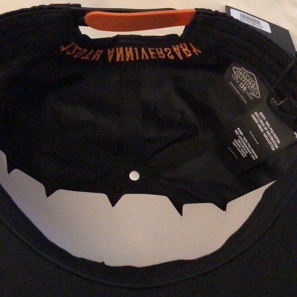 Harley Davidson 120th Anniversary Men’s Racing Flag Eagle SnapBack Hat OS NWT - Picture 12 of 16